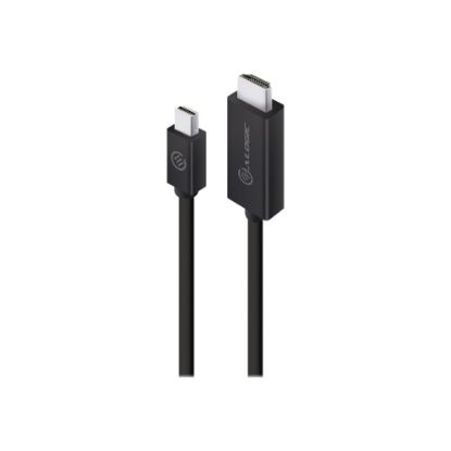 Picture of ALOGIC Elements Series - Adapter cable - Mini DisplayPort male to HDMI male - 6.6 ft - black - 1080p support, Power Delivery support