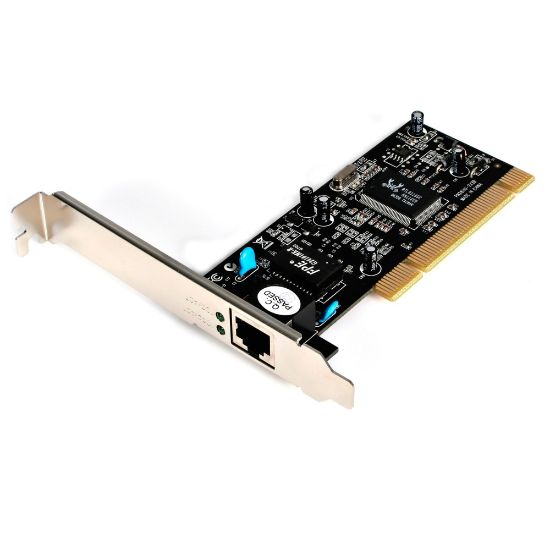 Picture of StarTech.com 1 Port PCI 10/100/1000 32 Bit Gigabit Ethernet Network Adapter Card