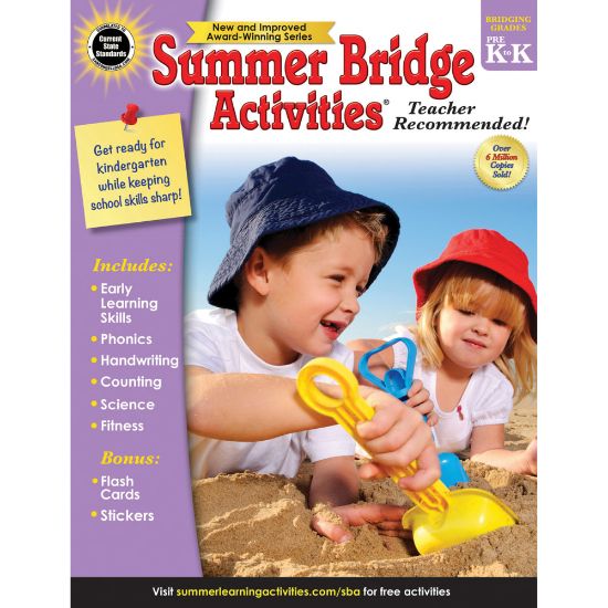 Picture of Carson-Dellosa Summer Bridge Activities Workbook, Grades PreK-K