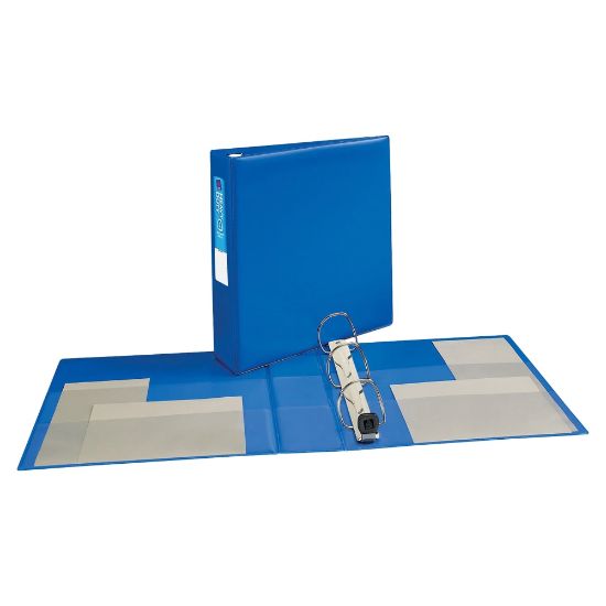 Picture of Avery Heavy-Duty 3-Ring Binder With Locking One-Touch EZD Rings, 2in D-Rings, Blue