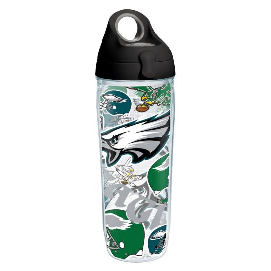 Picture of Tervis NFL All-Over Water Bottle With Lid, 24 Oz, Philadelphia Eagles