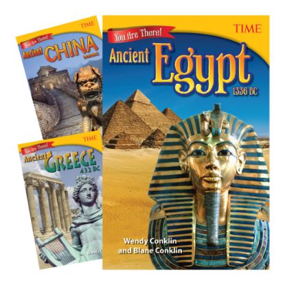 Picture of Teacher Created Materials TIME: You Are There! Ancient Times 3-Book Set, Grade 6