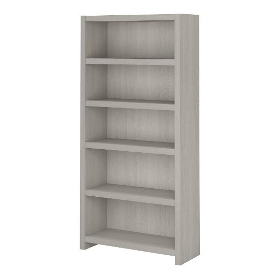 Picture of Bush Business Furniture Echo 66inH 5-Shelf Bookcase, Gray Sand, Standard Delivery