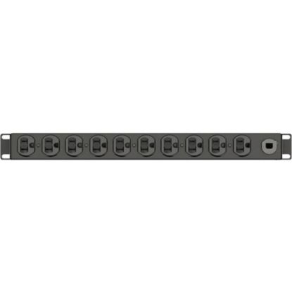 Picture of Vertiv Geist Basic Rack PDU - Data Center PDU - (10) NEMA 5-15R| NEMA 5-15P rPDU - 120V| 1.4kW| 1U Horizontal Form Factor| Rack Mountable Power Distribution Unit