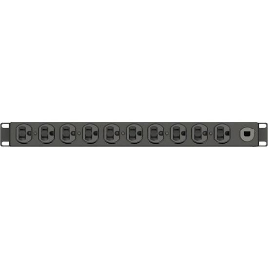 Picture of Vertiv Geist Basic Rack PDU - Data Center PDU - (10) NEMA 5-15R| NEMA 5-15P rPDU - 120V| 1.4kW| 1U Horizontal Form Factor| Rack Mountable Power Distribution Unit