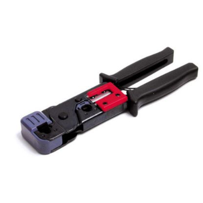 Picture of StarTech.com RJ45 RJ11 Crimp Tool with Cable Stripper - RJ45+RJ11 Strip & Crimp Tool - Crimp tool - Crimp on both RJ11 and RJ45 cable connectors from a single tool (with wire stripper) - rj11 crimp tool - rj45 crimp tool - rj45 crimper