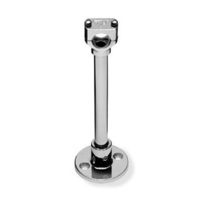 Picture of T&S Brass Wall Bracket For 3/8in Pre-Rinse Risers, 6in x 1in, Silver