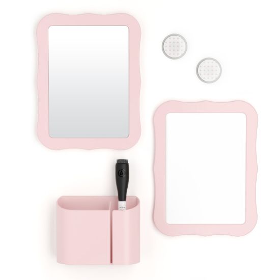 Picture of U Brands 6-Piece Plastic Locker Kit, Blush