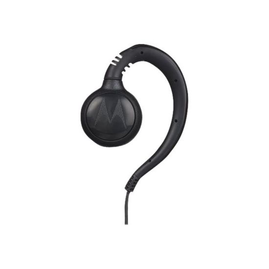 Picture of Motorola HKLN4604 Radio Earphones With Microphone, 10.8inH x 7.9inW x 16inD, Black