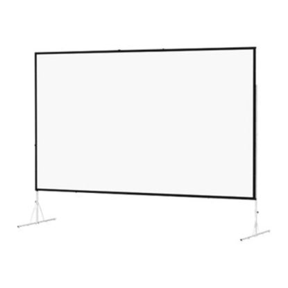 Picture of Da-Lite Fast-Fold Deluxe Screen System HDTV Format - Projection screen with heavy duty legs - 161in (161 in) - 16:9 - Da-Tex