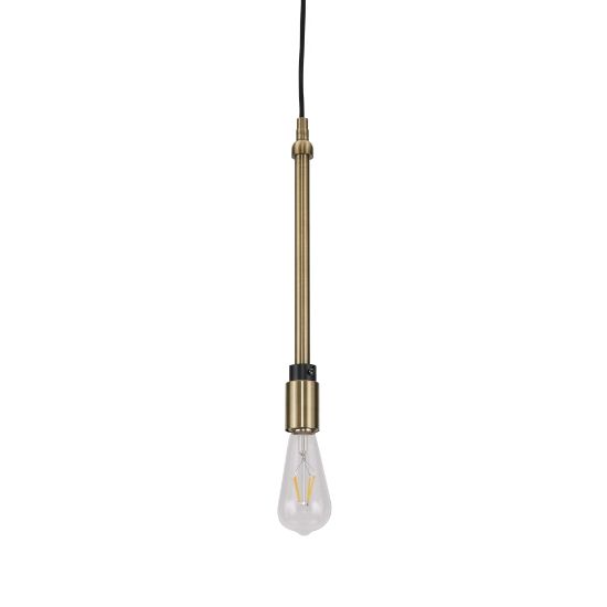 Picture of SEI Furniture Debora Slim Pendant Lamp, Antique Bronze