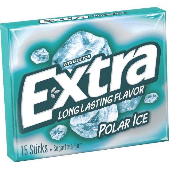 Picture of Wrigley Extra Polar Ice Chewing Gum - Mint - 10 / Box