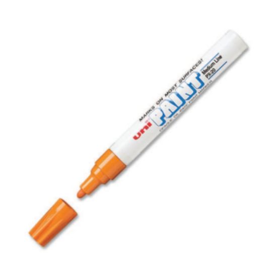 Picture of Sharpie Uni Paint Marker, Bullet Point, Orange