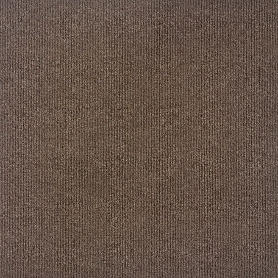 Picture of Foss Floors Spyglass Peel & Stick Carpet Tiles, 24in x 24in, Espresso, Set Of 15 Tiles