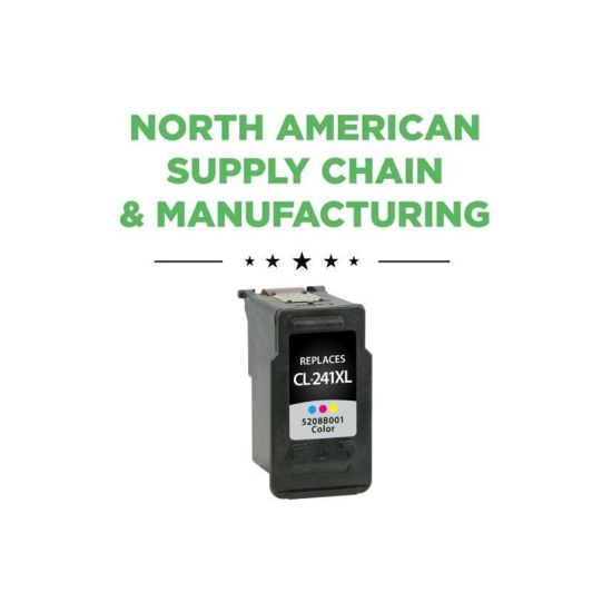 Picture of West Point Remanufactured High-Yield Ink Cartridge Replacement For Canon CL-241XL