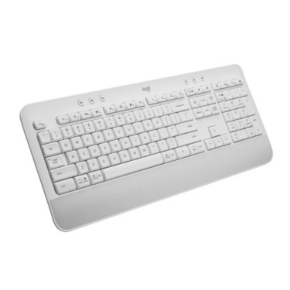 Picture of Logitech Signature K650 (Off-white) - Wireless Connectivity - Bluetooth/RF - 32.81 ft - ChromeOS - PC, Mac - AA Battery Size Supported - Off White