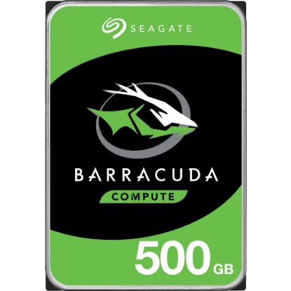 Picture of Seagate BarraCuda ST500LM030 500 GB Hard Drive - 2.5in Internal - SATA (SATA/600) - 5400rpm - 2 Year Warranty