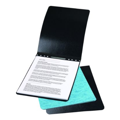 Picture of ACCO Presstex Top-Bound Report Binder, 2-3/4in CC, 8-1/2in x 14in, 60% Recycled, Light Blue