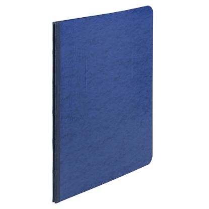 Picture of ACCO Pressboard Report Cover With Fastener, Side Bound, 8 1/2in x 11in, 60% Recycled, Dark Blue