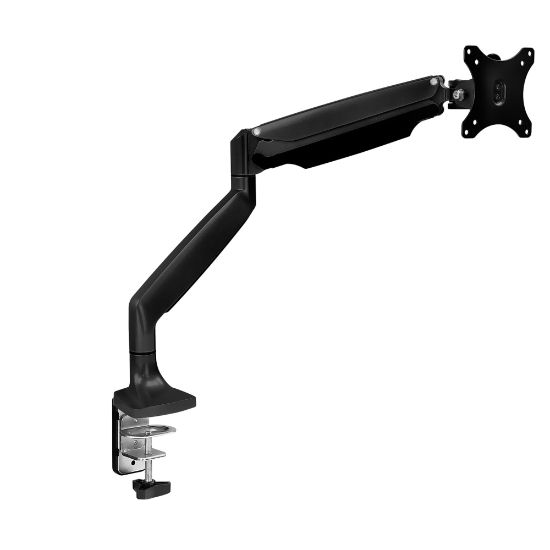 Picture of Mount-It! MI-1771B Single Monitor Desk Arm Mount, 19inH x 12inW x 4inD, Black