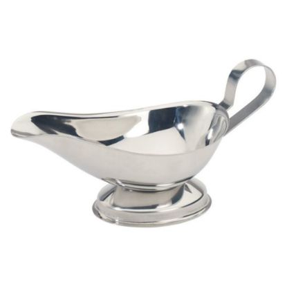 Picture of American Metalcraft Stainless Steel Gravy Boats, 5 Oz, Silver, Pack Of 48 Boats