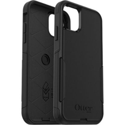 Picture of OtterBox iPhone 11 Commuter Series Case - For Apple iPhone 11 Smartphone - Black - Impact Absorbing, Dirt Resistant, Drop Resistant, Dust Resistant, Bump Resistant, Slip Resistant - Polycarbonate, Synthetic Rubber - Rugged - 1 Pack - Retail