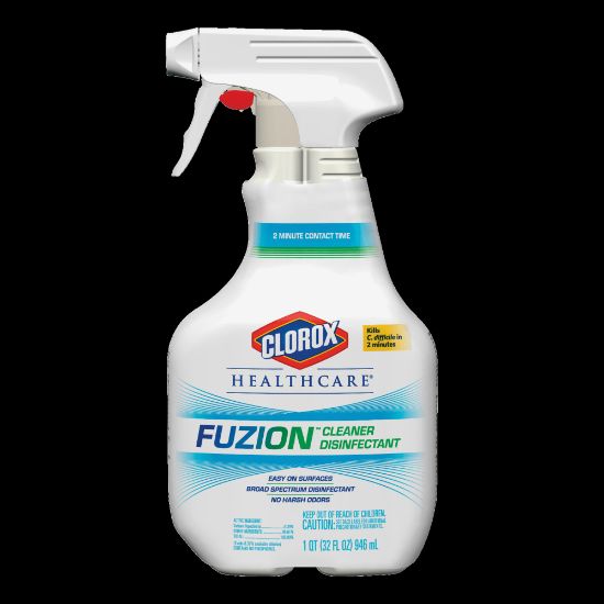 Picture of Clorox Healthcare Fuzion Cleaner Disinfectant Spray, 32 Oz Bottle