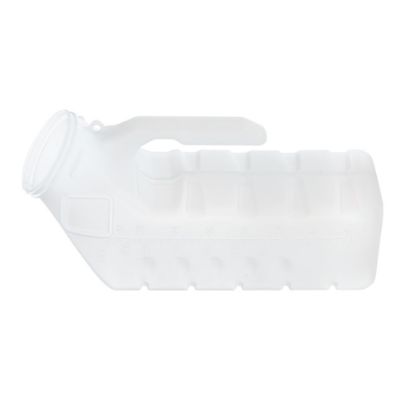 Picture of Medline Plastic Male Urinals, Clear, Pack Of 48