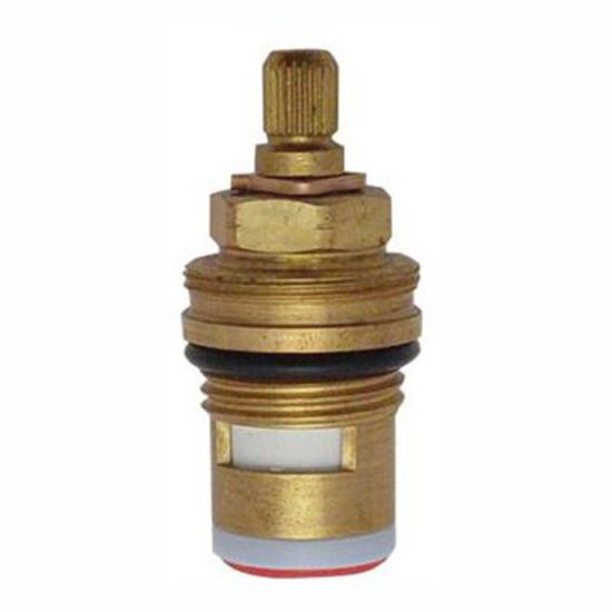 Picture of T&S Brass Hot Stem Assembly, RTC Red