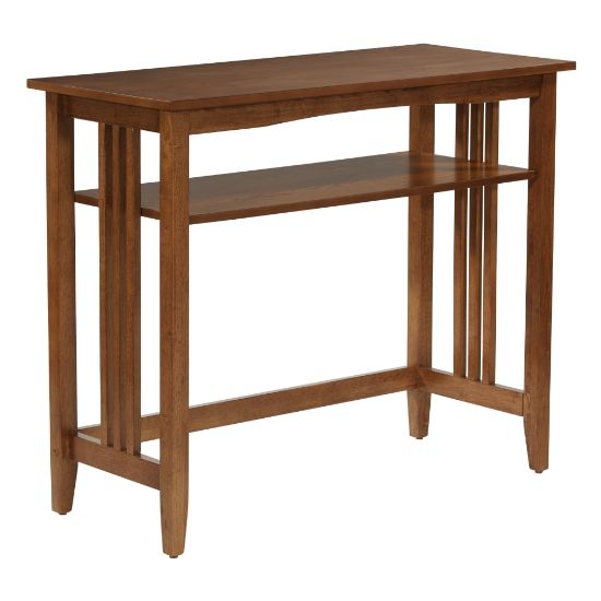 Picture of Office Star Sierra Rectangle Foyer Table, 30inH x 36inW x 15-3/4inD, Ash