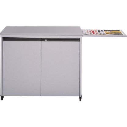 Picture of GBC Locking Laminator Cabinet, 30.5inH x 35.5inW x 18inD, Gray