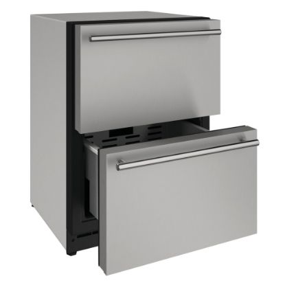 Picture of U-Line 5.4 Cu Ft Mini Refrigerator, Stainless Steel