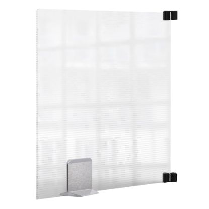 Picture of Rosseto Serving Solutions Workstation/Booth Divider, Avante Guarde 360, 20in x 24in, Semi-Clear