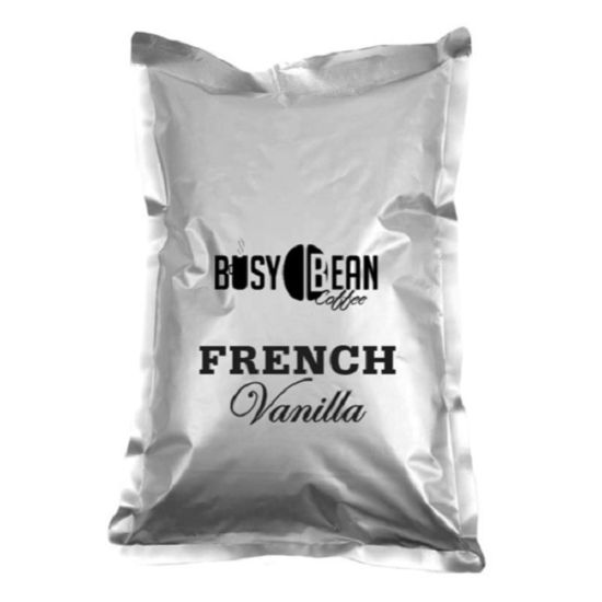 Picture of Hoffman Busy Bean Sugar-Free French Vanilla Cappuccino Mix, 2 Lb, Pack Of 6 Containers