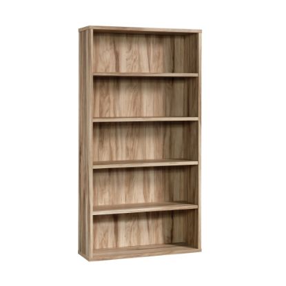 Picture of Sauder Portage Park 66inH 5-Shelf Bookcase, Kiln Acacia