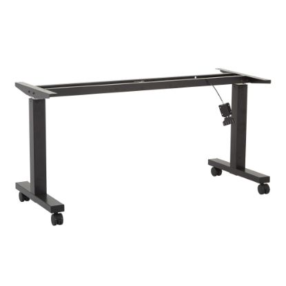 Picture of Office Star Steel Frame For Height-Adjustable Table, 42-1/4inH x 58-1/4inW x 24inD, Black