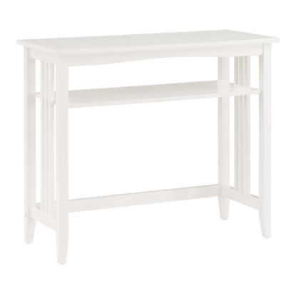 Picture of Office Star Sierra Rectangle Foyer Table, 30inH x 36inW x 15-3/4inD, White