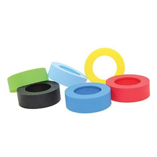 Picture of Tablecraft Silicone Bands, Assorted Colors, Set Of 12 Bands