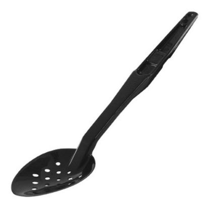 Picture of Cambro Perforated Camwear Serving Spoon, 13in, Black