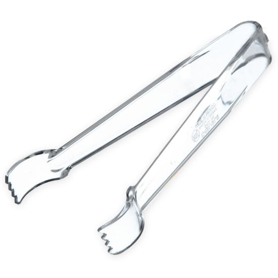 Picture of Hoffman Serving Tongs, Clear, 6in, Pack Of 12 Tongs