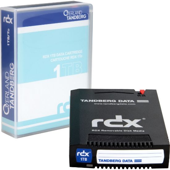 Picture of Tandberg Data QuikStor 8586-RDX 1 TB Hard Drive Cartridge