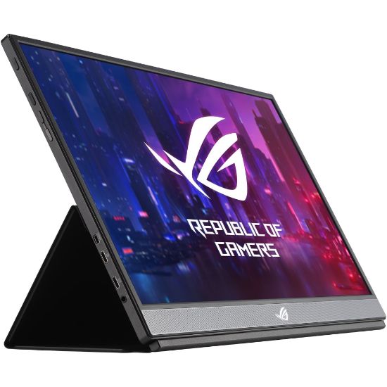 Picture of Asus ROG Strix XG17AHPE 17in Class Full HD Gaming LCD Monitor - 16:9 - Black - 17.3in Viewable - In-plane Switching (IPS) Technology - 1920 x 1080 - Adaptive Sync - 300 Nit Maximum - 3 ms - GTG Refresh Rate - Speakers