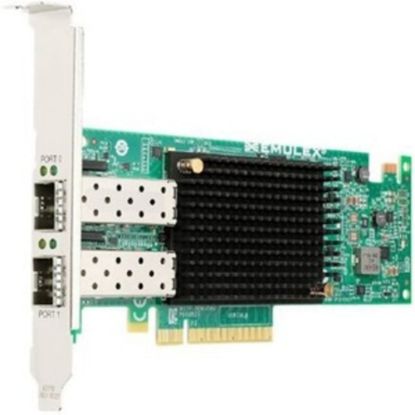 Picture of Lenovo Emulex VFA5.2 - Network Adapter - PCI Express 3.0 x8 - 10 Gbit/s - 2 x Total Fibre Channel Port(s) - SFP+ - Plug-in Card