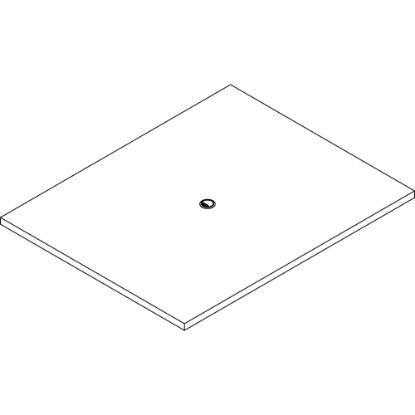 Picture of Lorell Prominence 2.0 Rectangular Conference Tabletop - For - Table TopMahogany Rectangle, Laminated Top x 60in Table Top Width x 48in Table Top Depth x 1.50in Table Top Thickness - Assembly Required - Particleboard Top Material - 1 Each