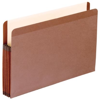 Picture of Pendaflex Tyvek Premium Reinforced File Pocket, 3 1/2in Expansion, 9 1/2in x 14 3/4in, Dark Brown