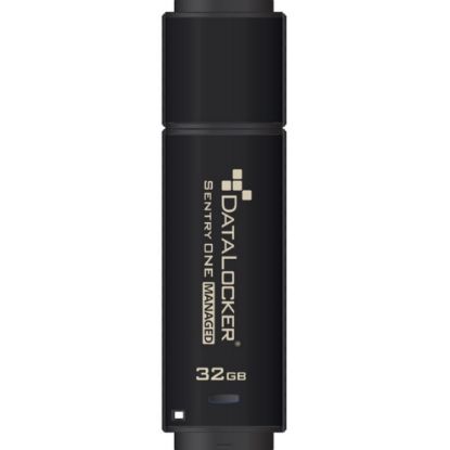 Picture of DataLocker Sentry ONE Managed Encrypted Flash Drive - 32 GB - USB 3.1 - 256-bit AES - TAA Compliant - EMS or SafeConsole Required (sold separately)