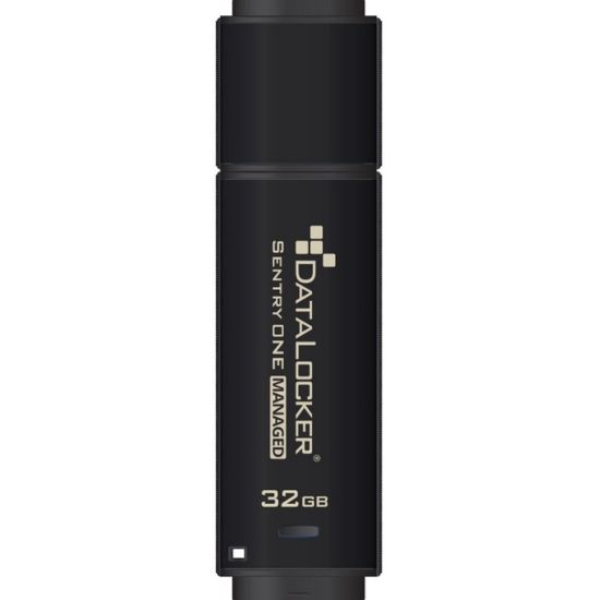 Picture of DataLocker Sentry ONE Managed Encrypted Flash Drive - 32 GB - USB 3.1 - 256-bit AES - TAA Compliant - EMS or SafeConsole Required (sold separately)