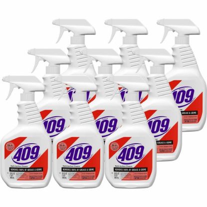 Picture of Formula 409 Multi-Surface Cleaner - 32 fl oz (1 quart) - Original Scent - 9 / Carton - Anti-bacterial - White, Red