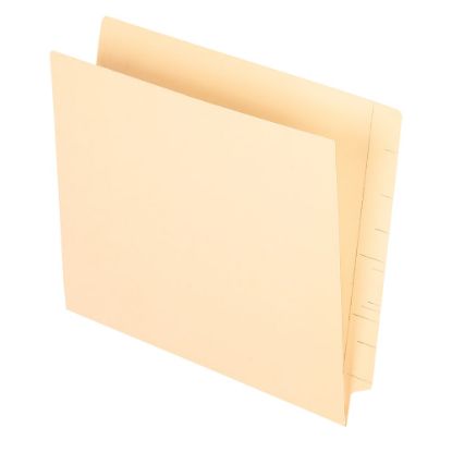 Picture of Smead Manila End-Tab Pocket Folders, Straight Cut, Letter Size, Pack Of 50