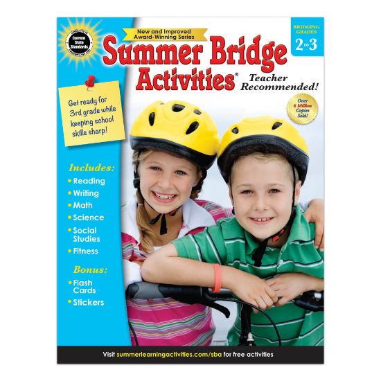 Picture of Carson-Dellosa Summer Bridge Activities Workbook, 2nd Edition, Grades 2-3